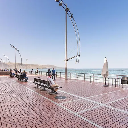 Апартаменты Home2book Stylish Front Line Canteras Лас-Пальмас-де-Гран-Канария